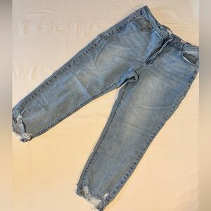 Time and Tru Light Blue Ankle Jeans